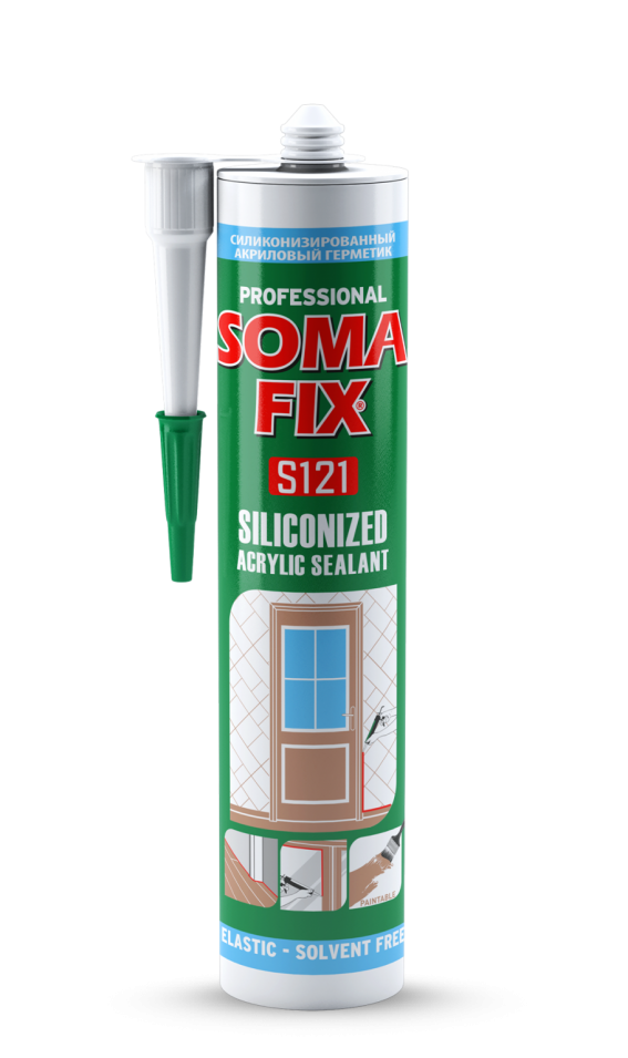 Somafix Siliconized Acrylic Sealant S121