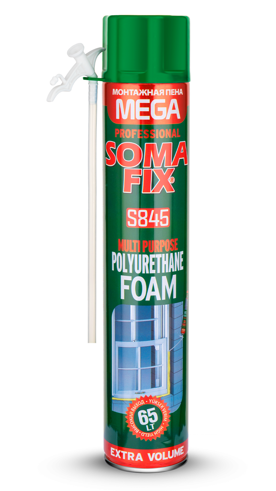 Somafix Mega Полиуретановая Монтажная Пена S845