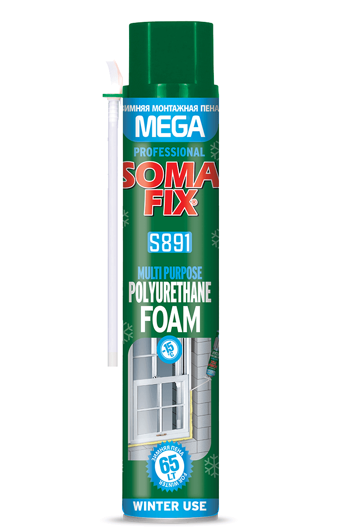 Somafix Mega Mousse Polyurethane Hiver S891