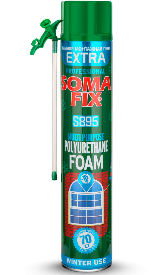 Somafix Extra Polyurethane Foam Winter Use S895