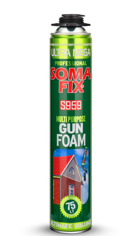 Somafix Ultra Mega Mousse Polyurethane Avec Pistolet S959