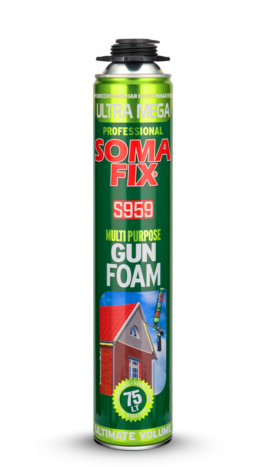Somafix Ultra Mega Polyurethane Gun Foam S959