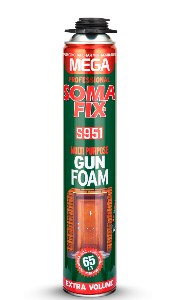 Somafix Mega Профессиональная Монтажная Пена S951