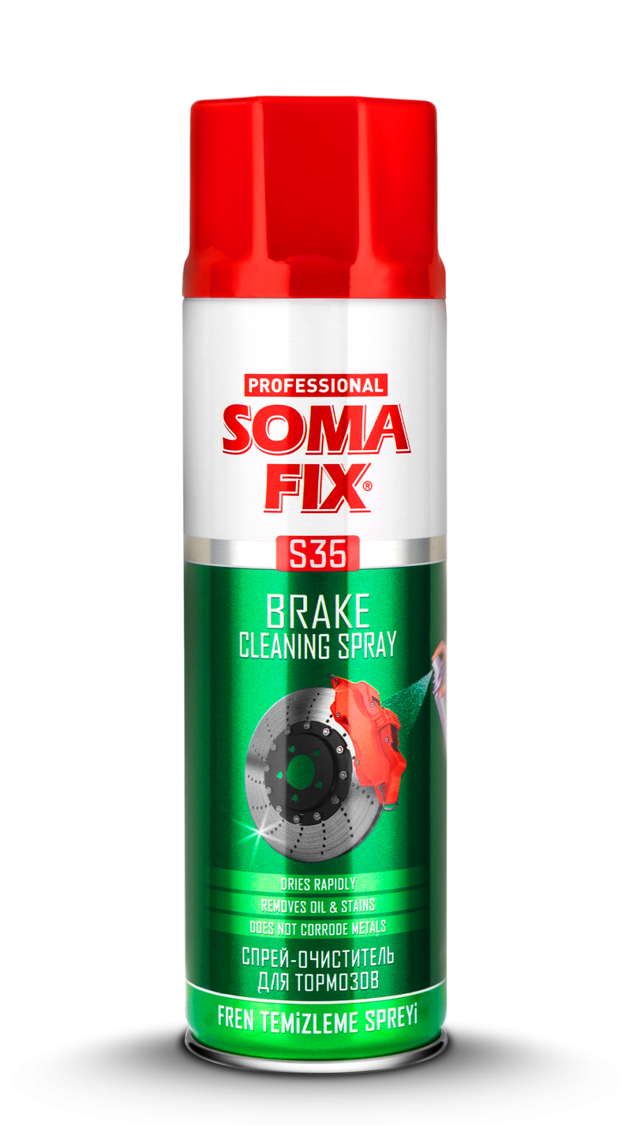 Somafix Спрей-Очиститель Для Тормозов- S35