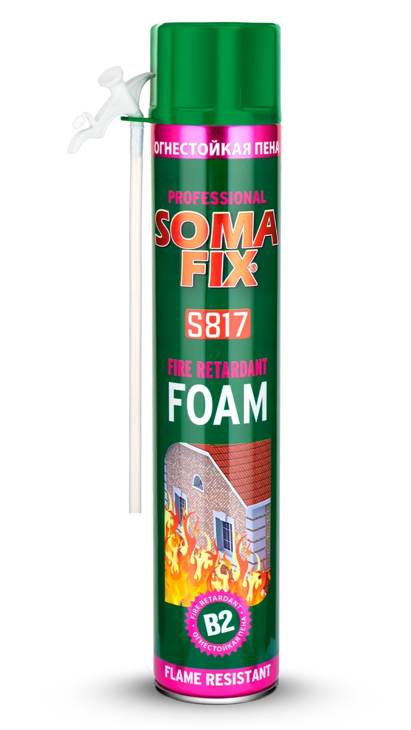 S817 Somafix B2 Yangına Karşı Dayanıklı Poliüretan Köpük